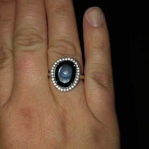 Size 6 authentic sterling silver pandora ring